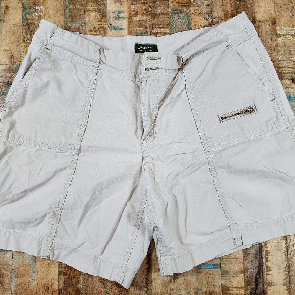 Eddie Bauer Khaki  Ripstop Shorts Khaki Women Size 14